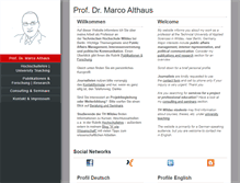 Tablet Screenshot of marcoalthaus.de